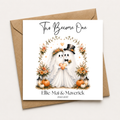 Two Become One Ghost Wedding Card (MF)